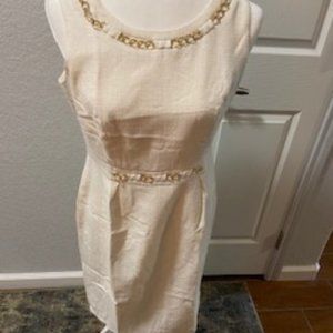 Liz Claiborne Sleeveless Dress Fitted fully Lined